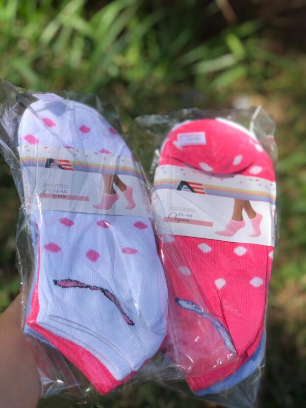 Kit 3 pares meias FEMININA